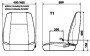 KAB T 1- C/W Height Riser 